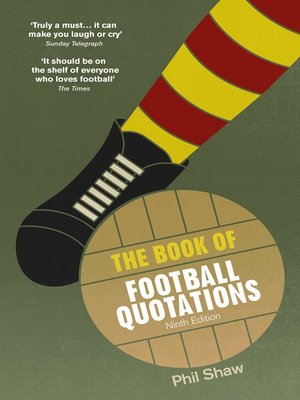 cover image of The Book of Football Quotations